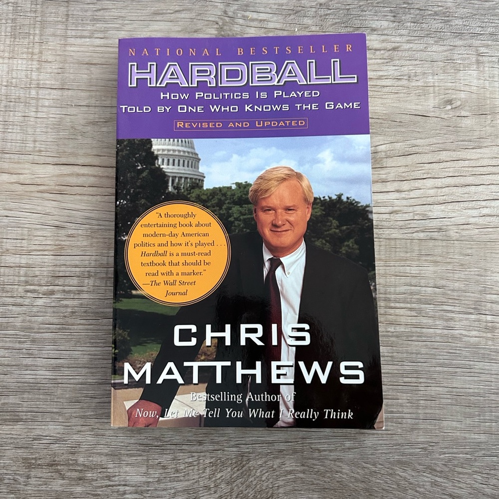 Hardball by Chris Matthews Book